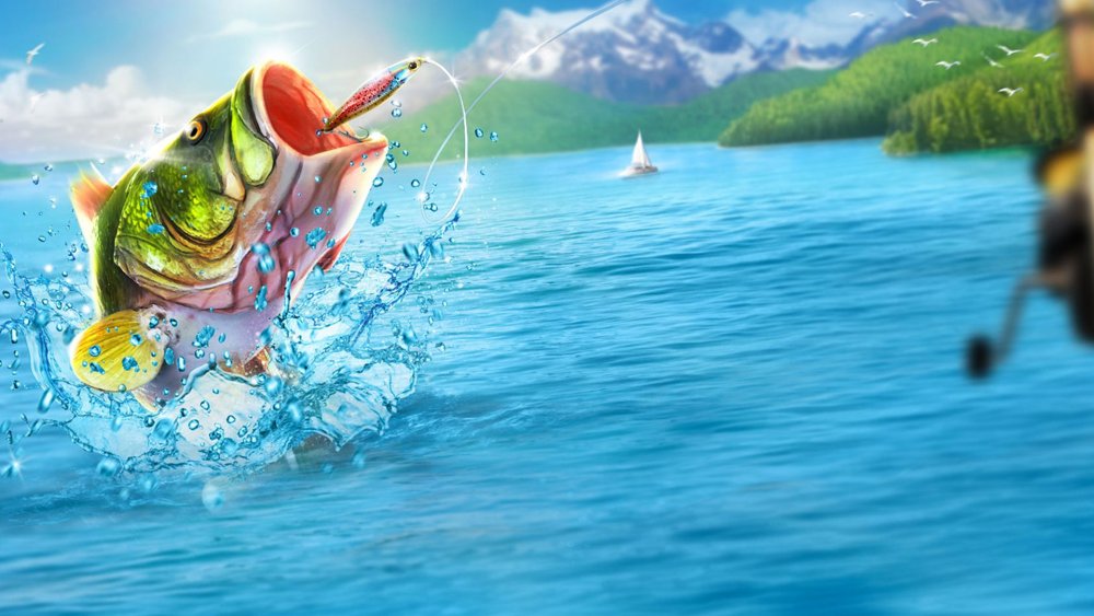 Фон для рыбака