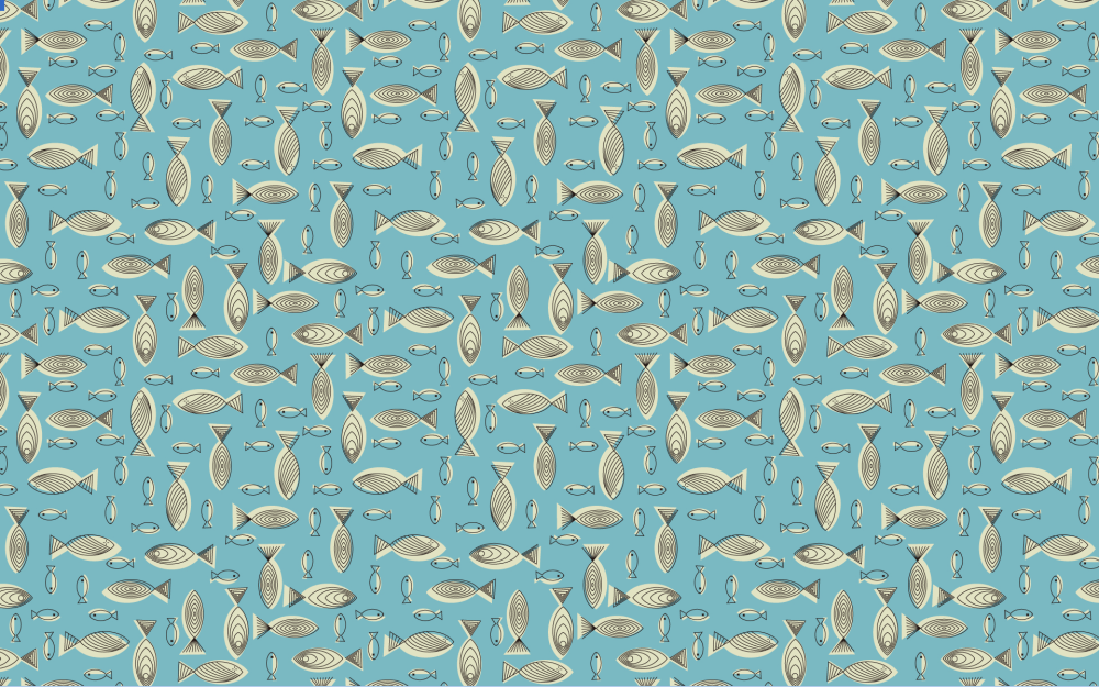 Фон мелкие рыбки