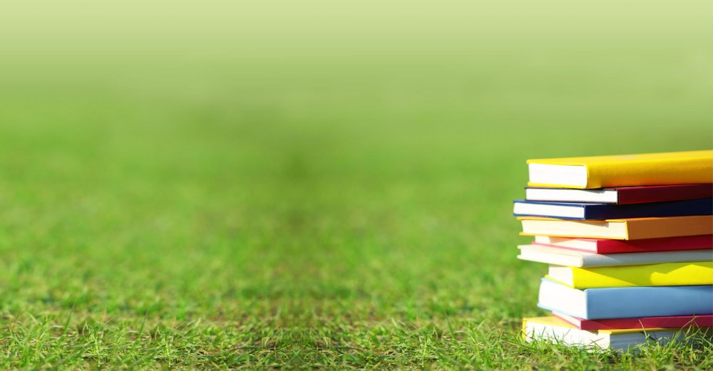 Красивый фон с книгами