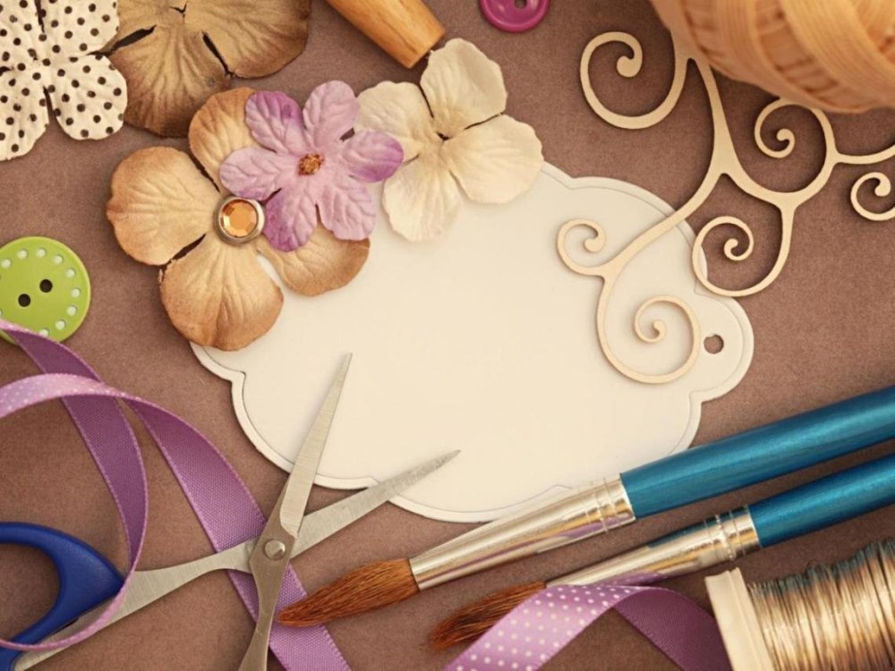 Фон рукоделие и творчество