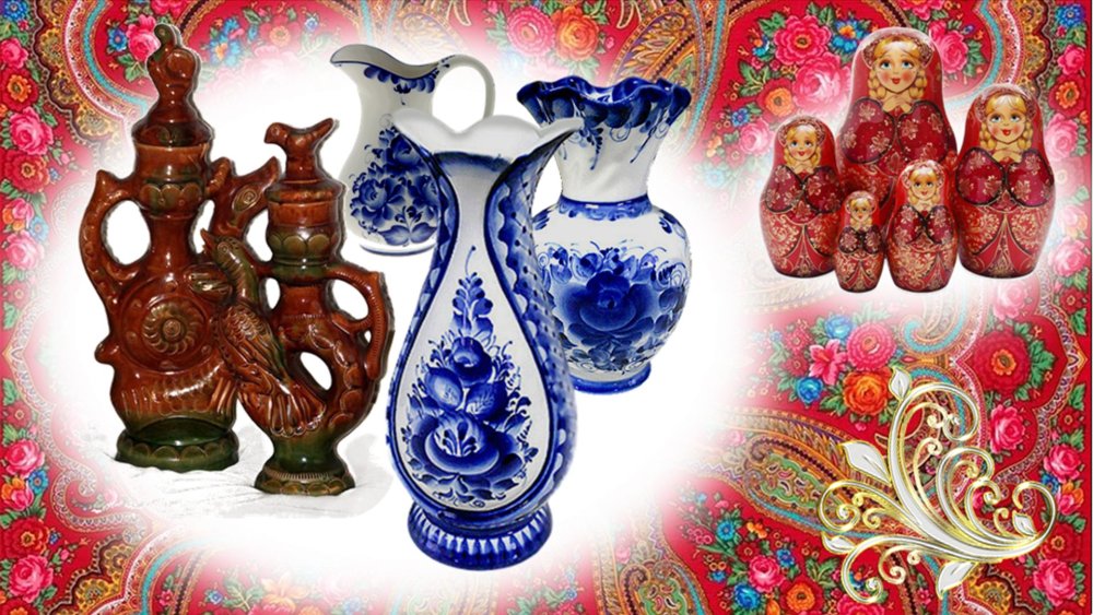 Скопинская Гжельская керамика