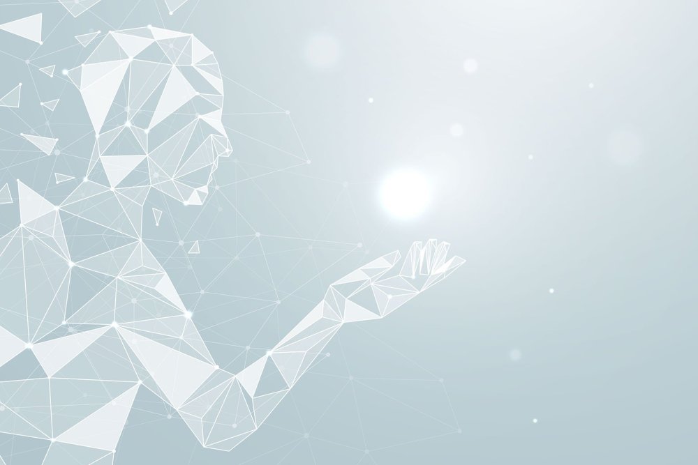 Полигональный фон вектор