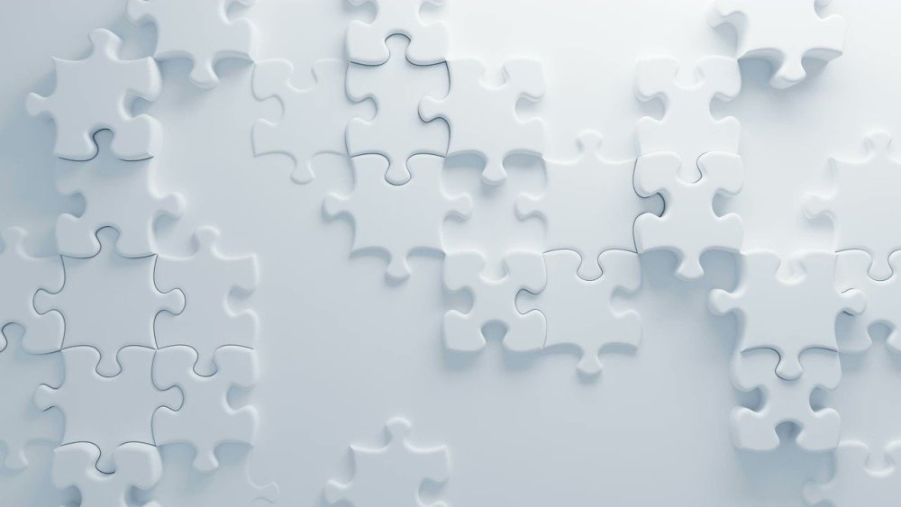 Фон пазлы вектор