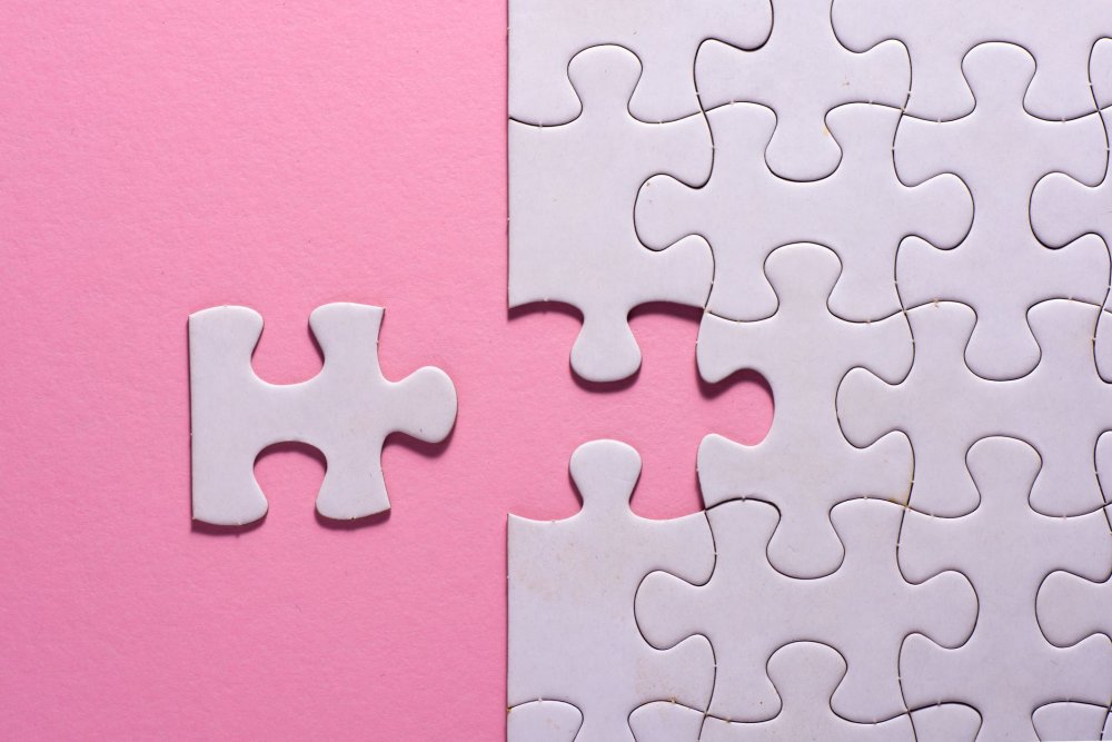 Разноцветные пазлы