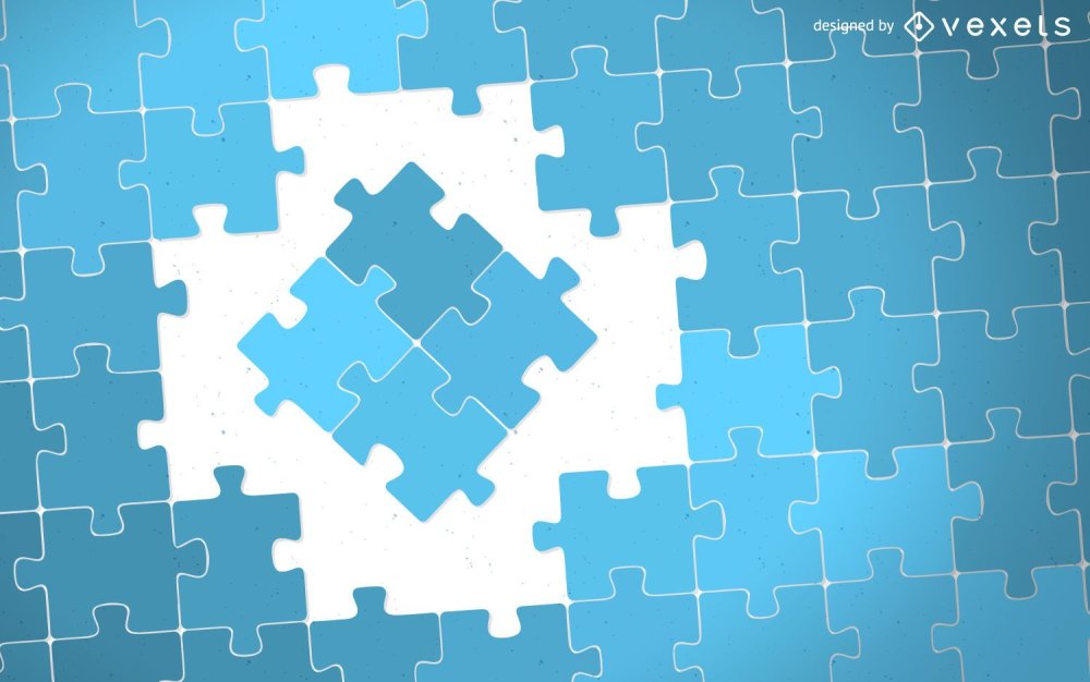 Фон для презентации пазлы