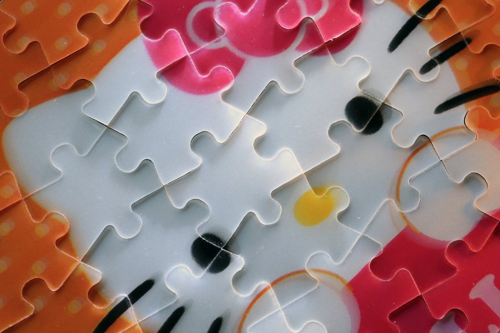 Пазлы цветные