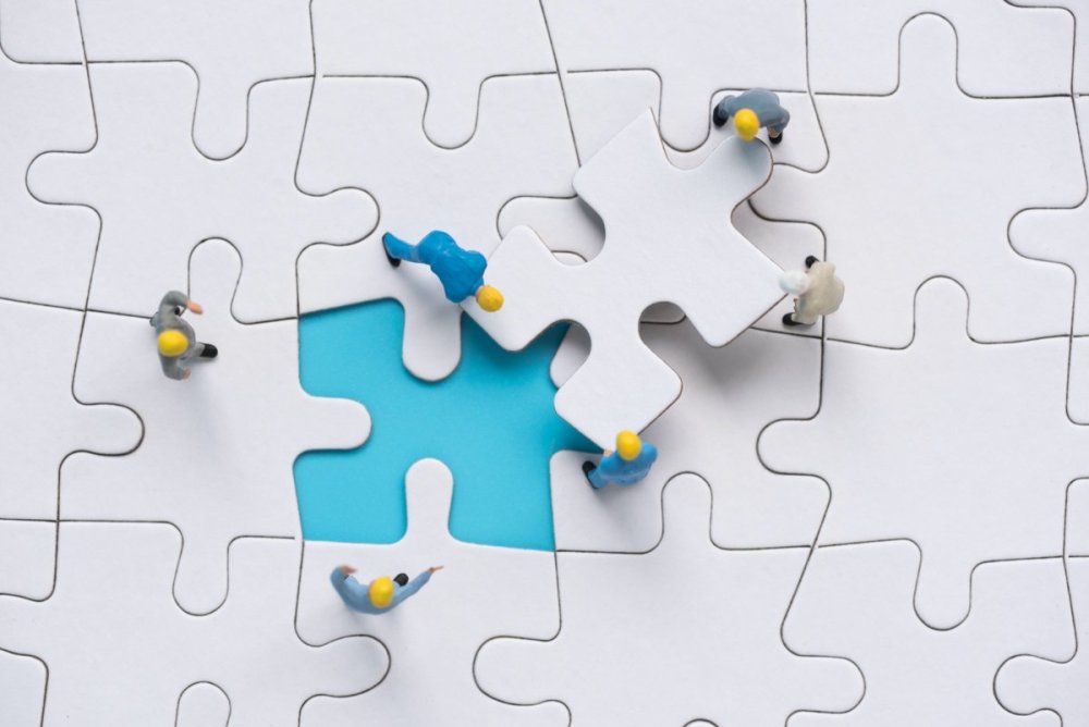 Большой белый пазл