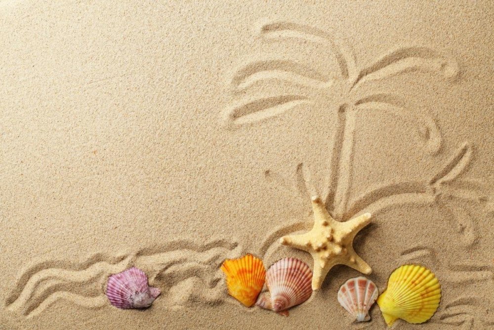 Фон морской песок