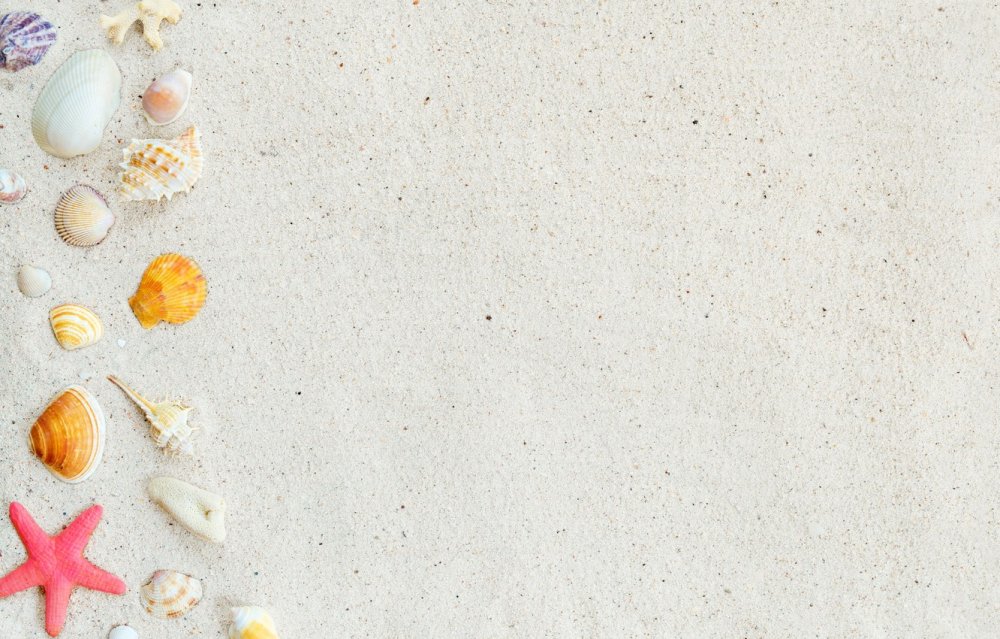 Белый песок вид сверху фон