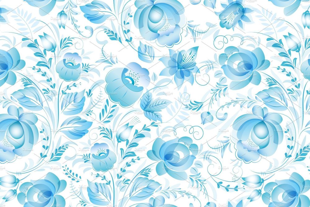 Фон пригласительного в русском стиле