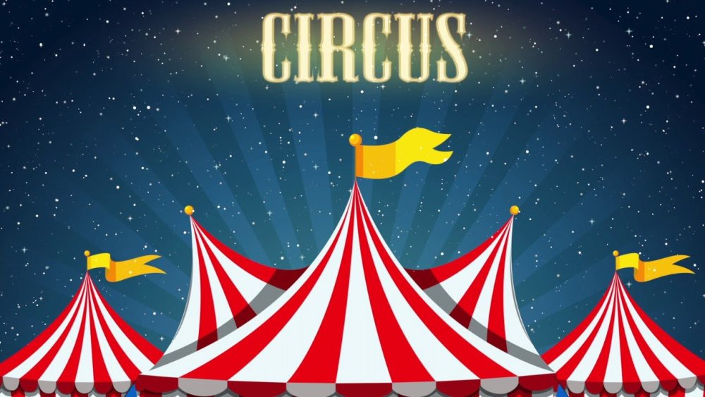 Фон для фотошопа цирк