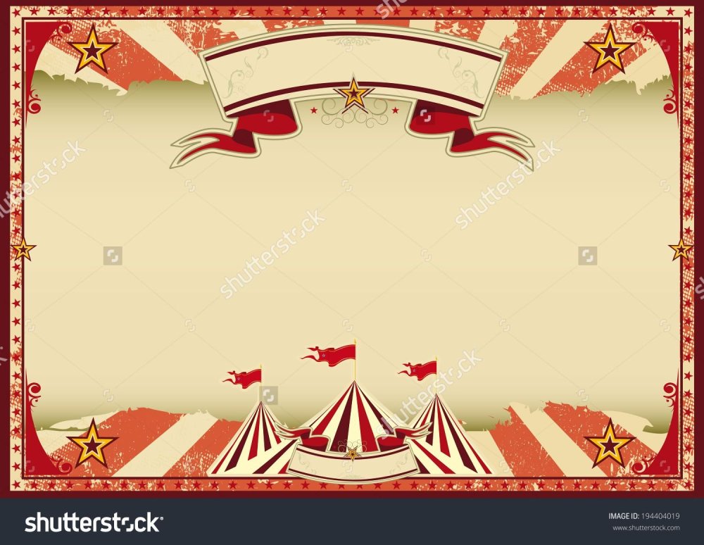 Обложка для презентации цирк