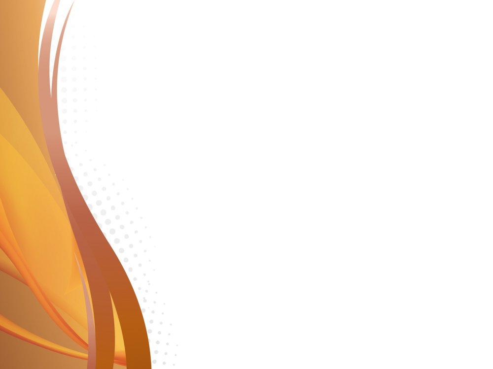 Оранжевый фон для презентации