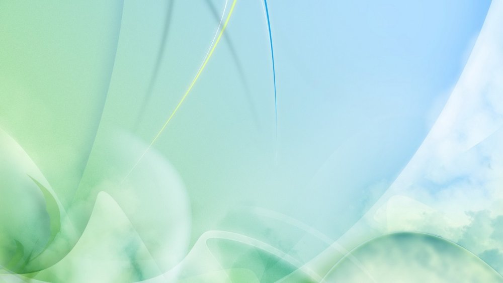 Нежно зеленый фон для презентации