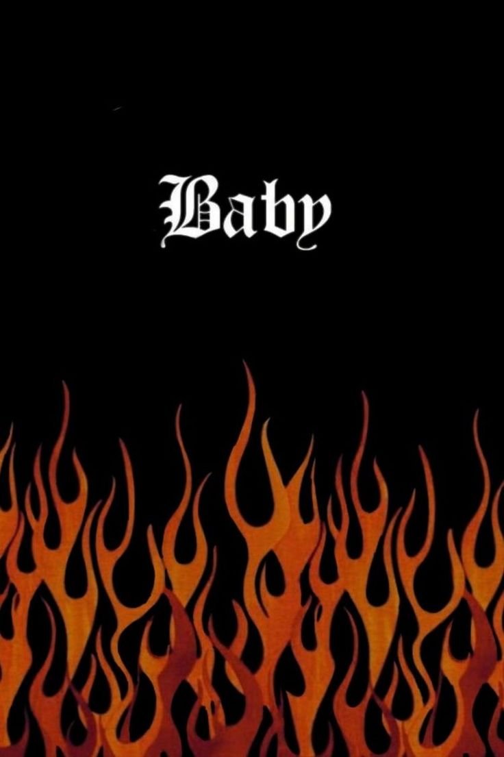 Ткань с языками пламени