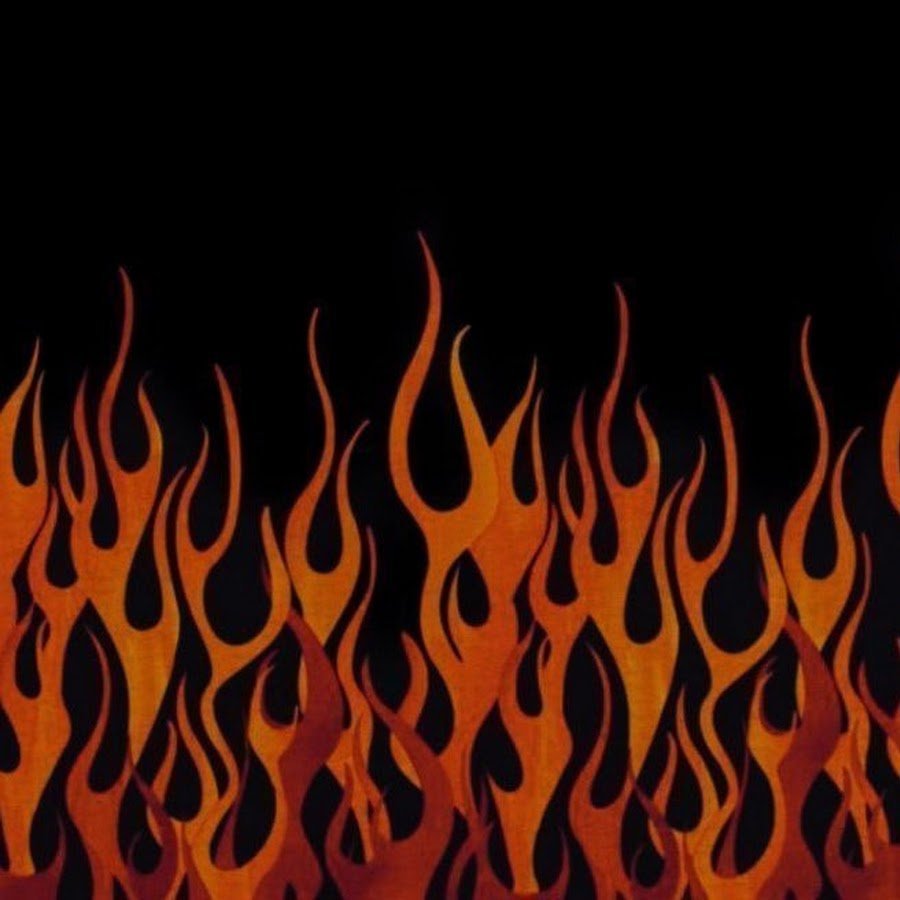 Красивый принт огня