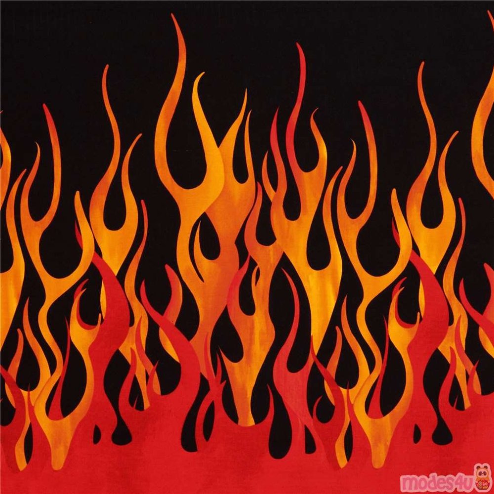 Стилизованные языки пламени