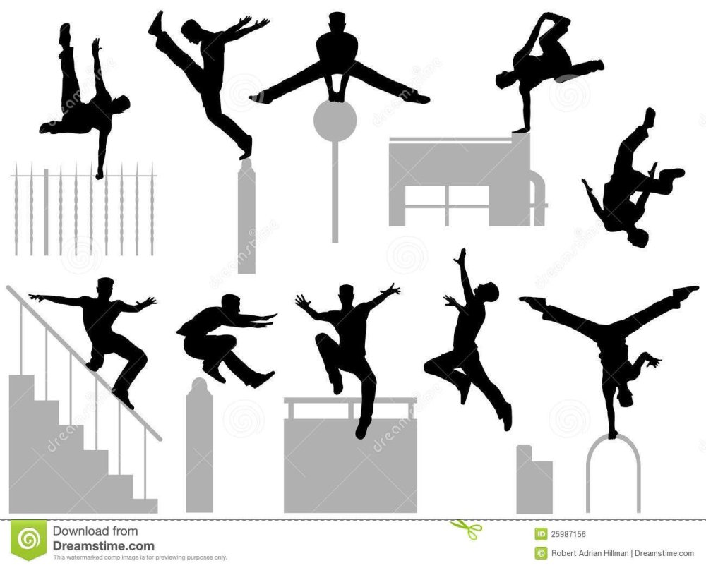 Фон для обложки паркур