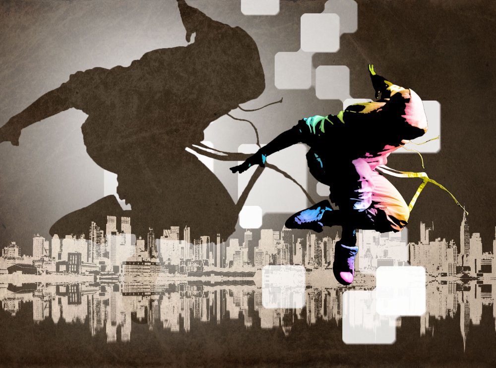 Паркур рисунки