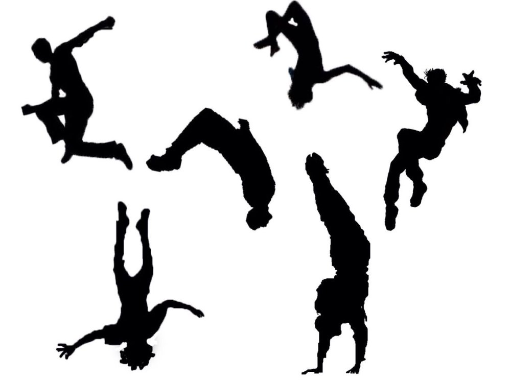 Фон для паркура для мульт