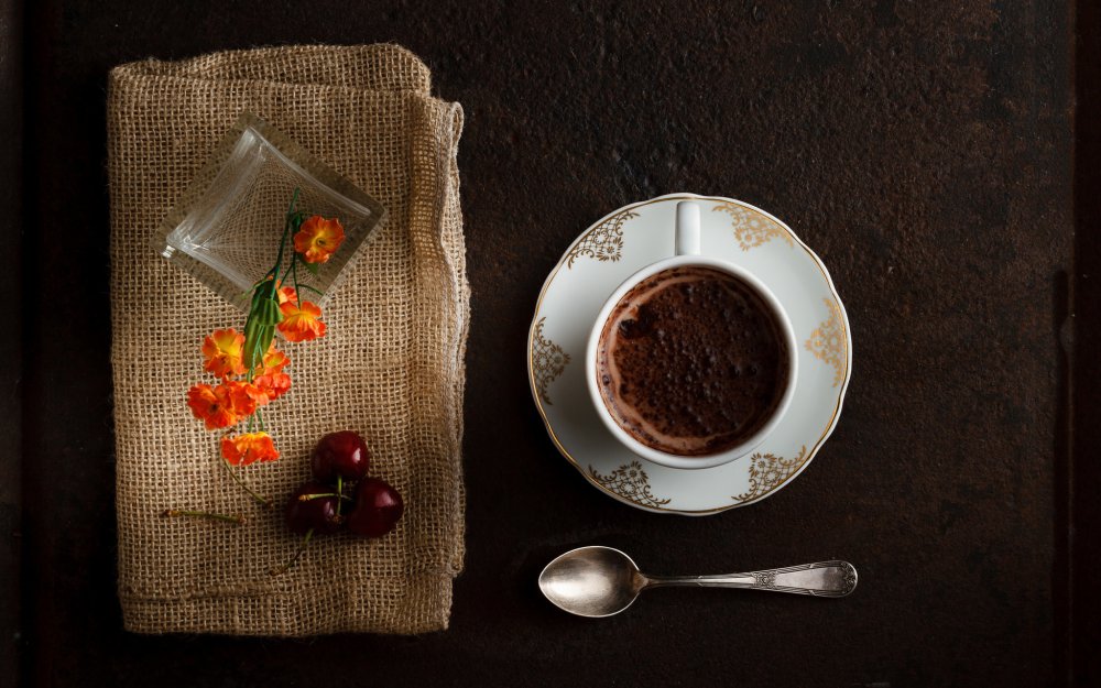 Чашка какао