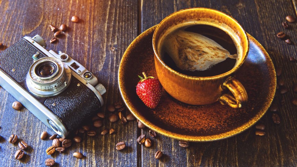 Чай кофе фон