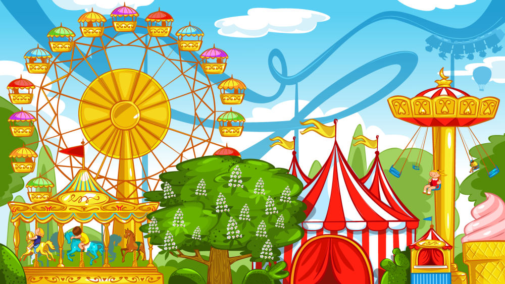 Парк Векторная Графика