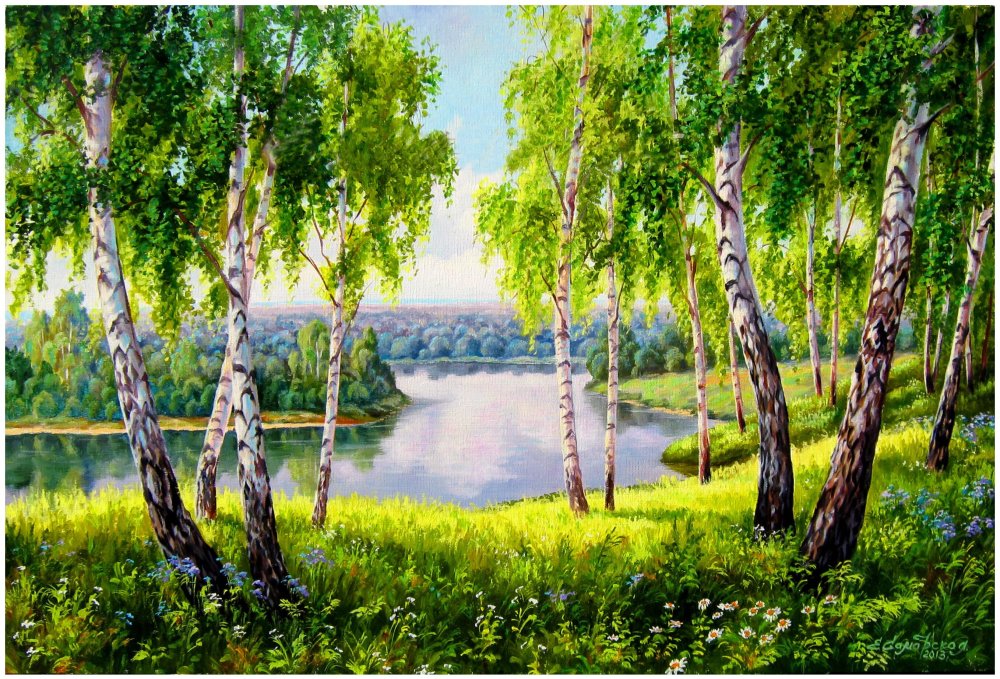 Березовая роща Омск