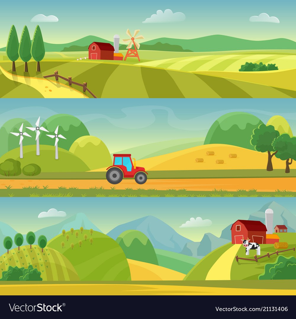 Деревенские животные Графика