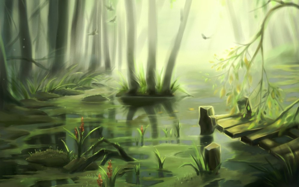 Болото для детей