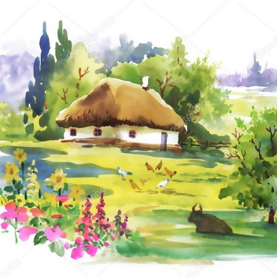 Рисование лето