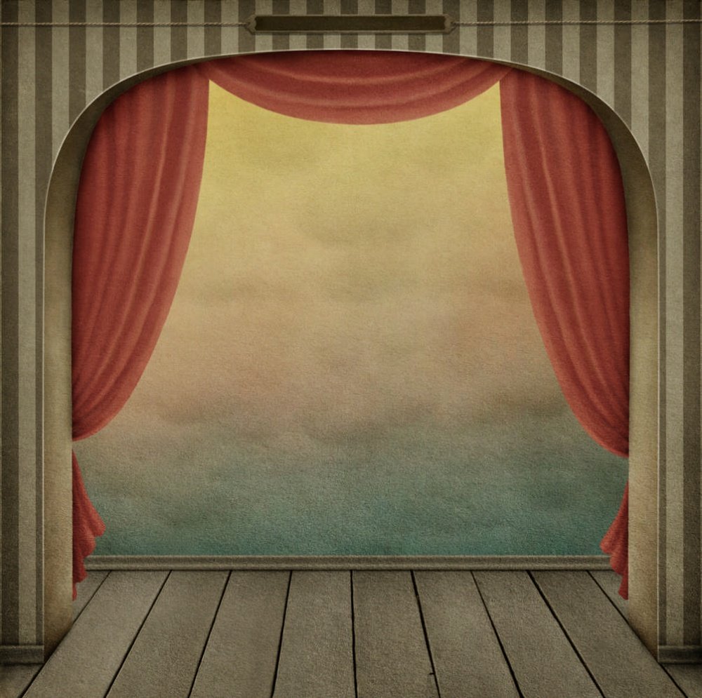 Фон для афиши с маской