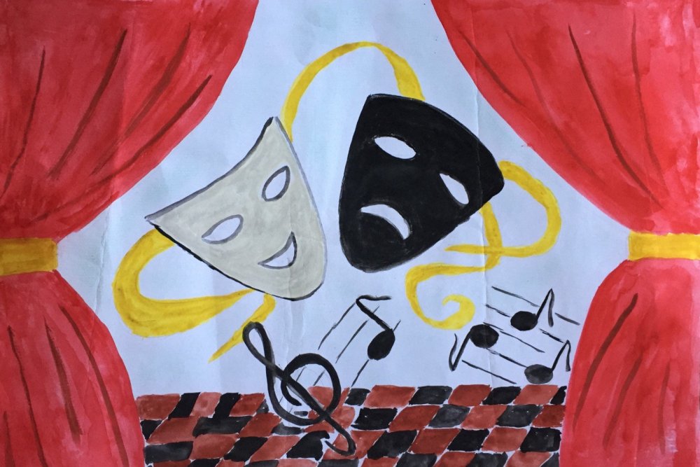 Сцена детского театра