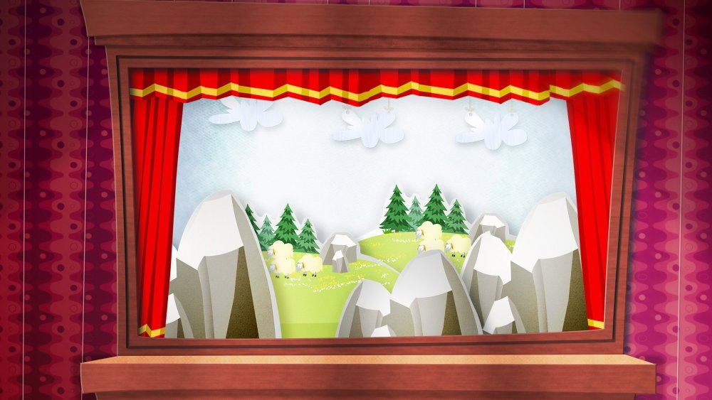 Занавес для детского театра