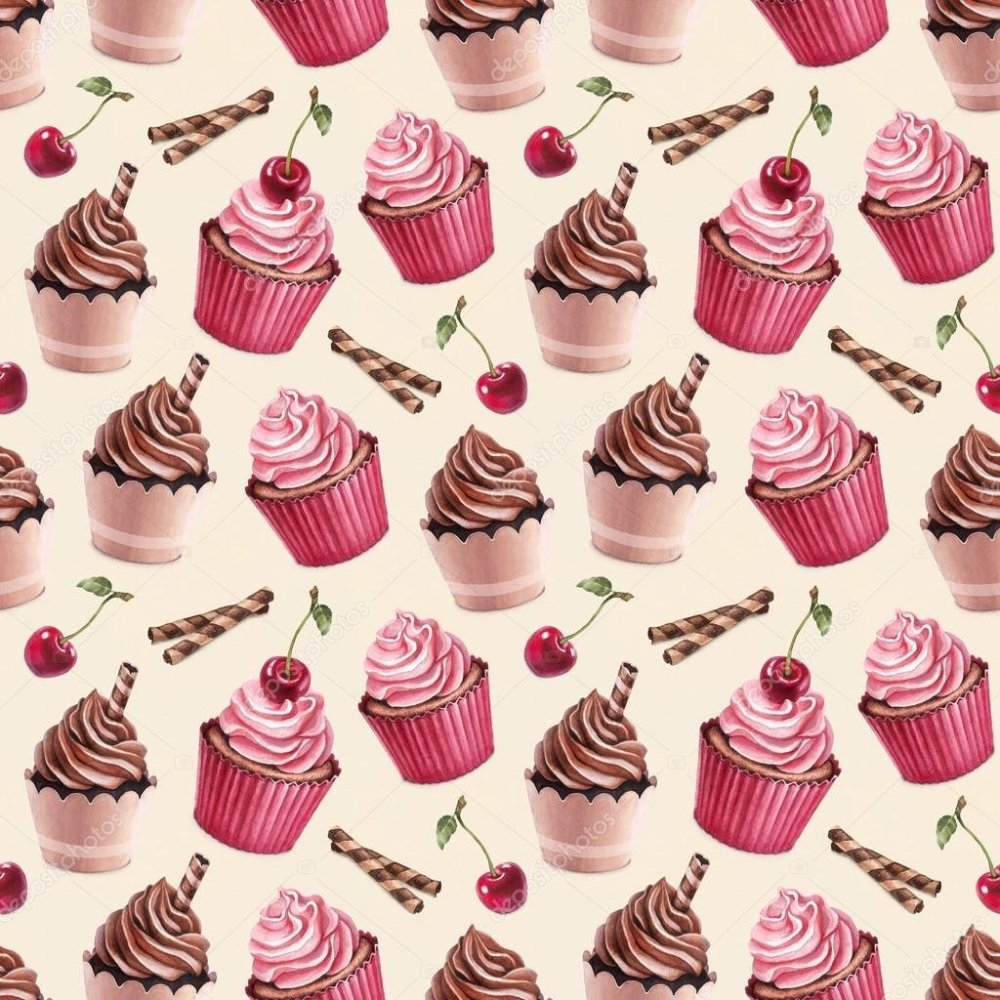 Пирожные фон