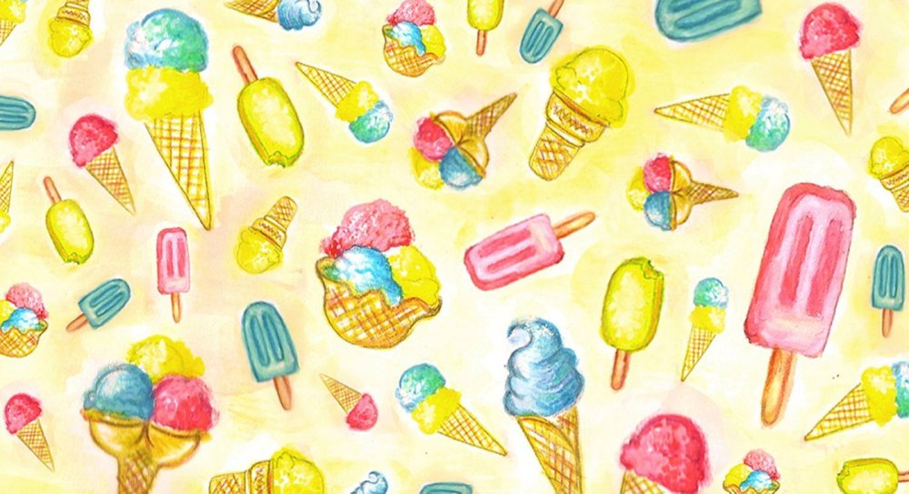 Фон для мороженого