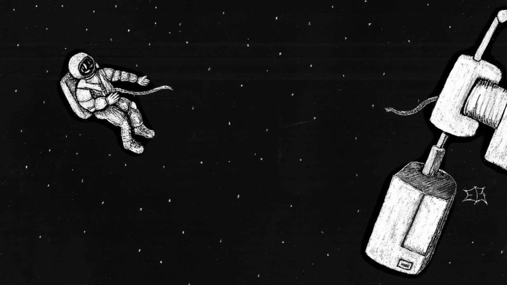 Космонавт ЧИЛИТ на Луне