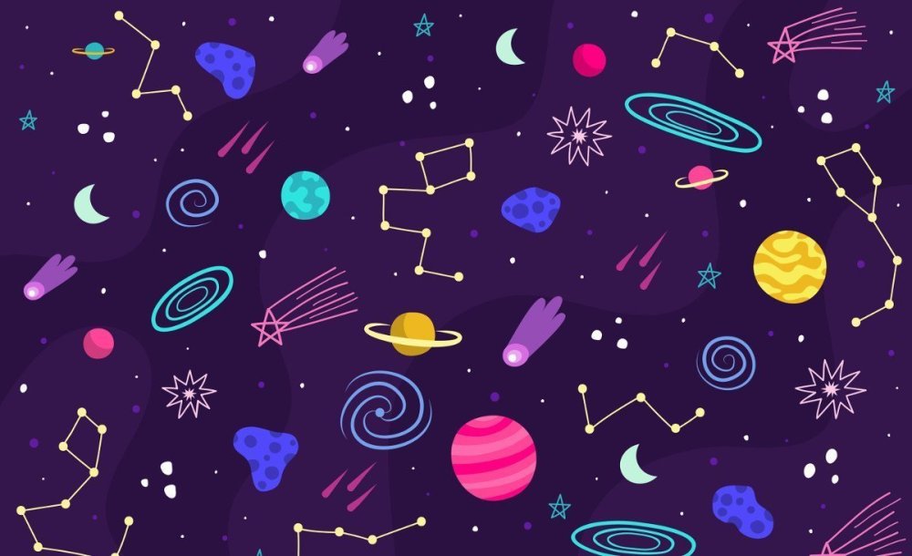 Космос рисунок