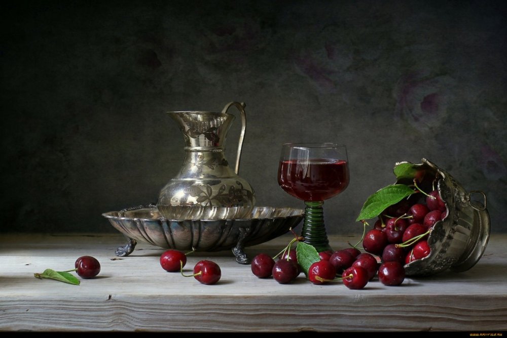 "Натюрморт с черешней" Покровский