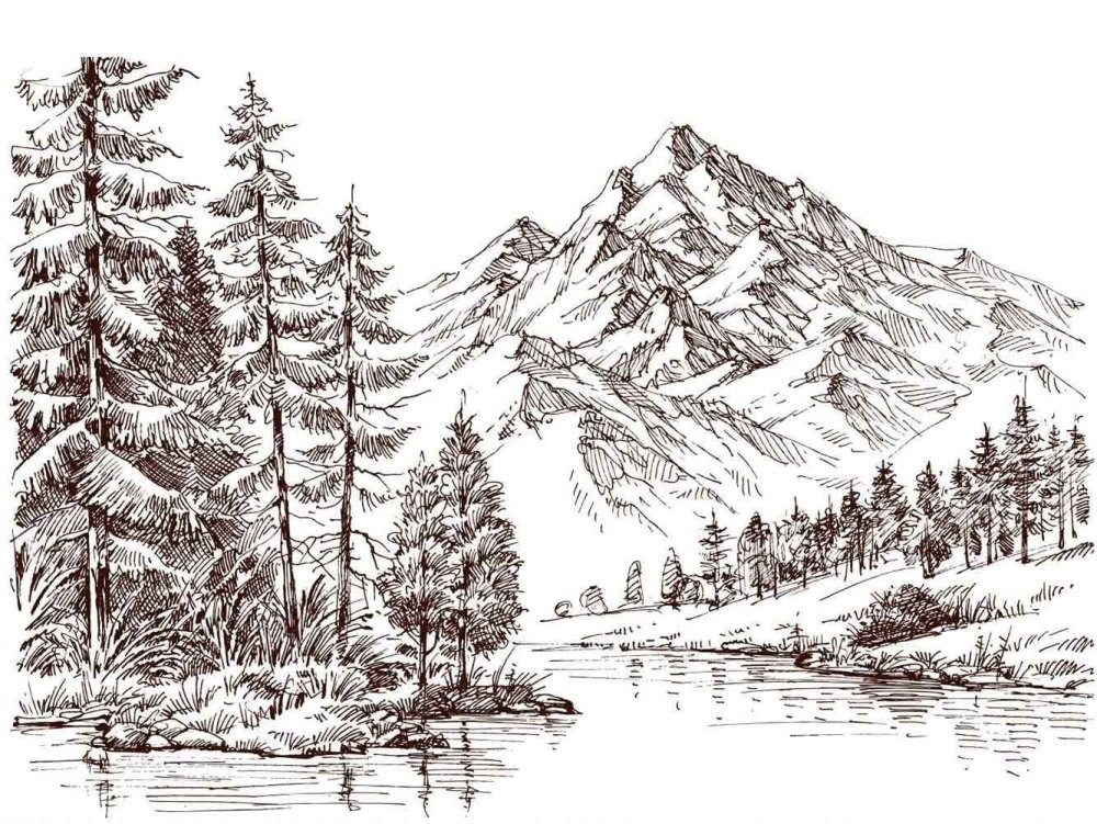 Горы Графика