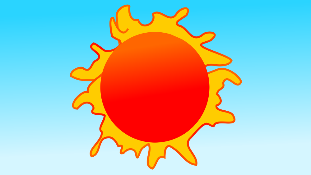 Горячее солнце