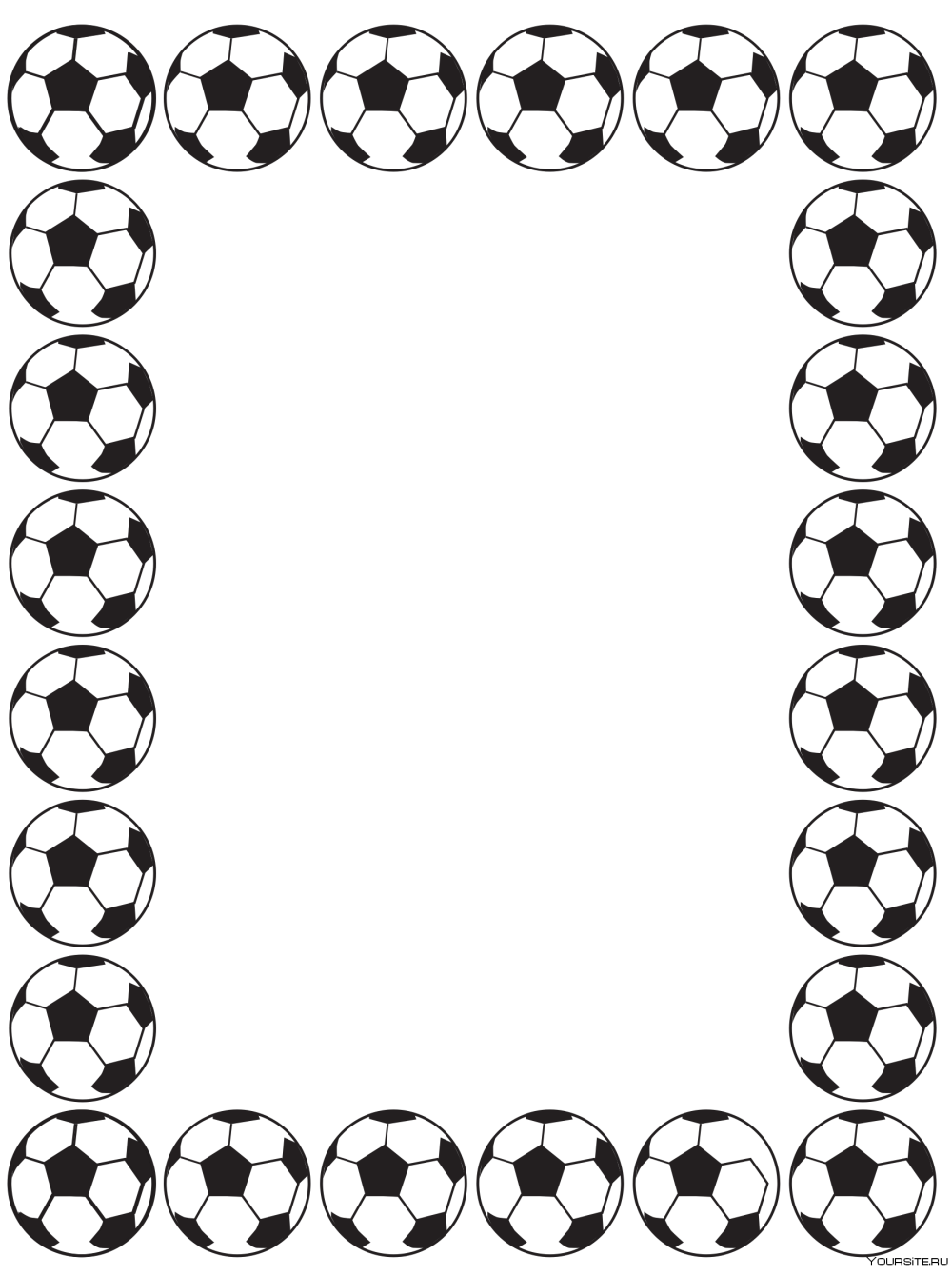 Футбольный фон для грамоты