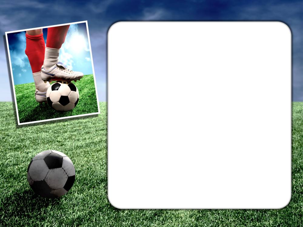 Рамка мячики