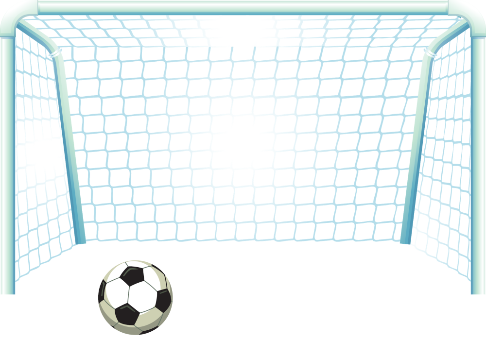 Рамка с футбольными мячами