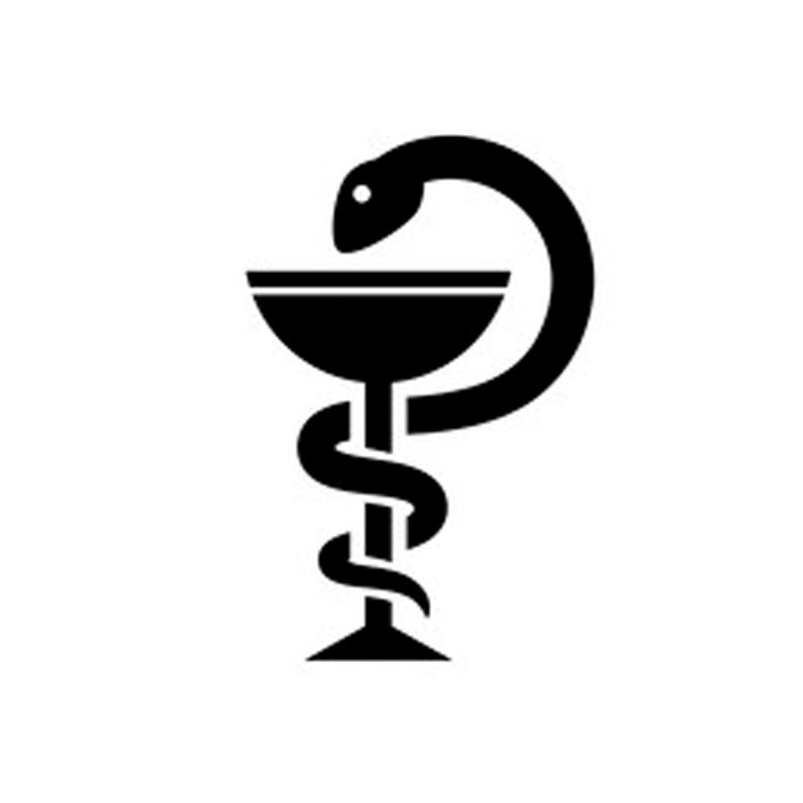 Фон с медицинской змеей