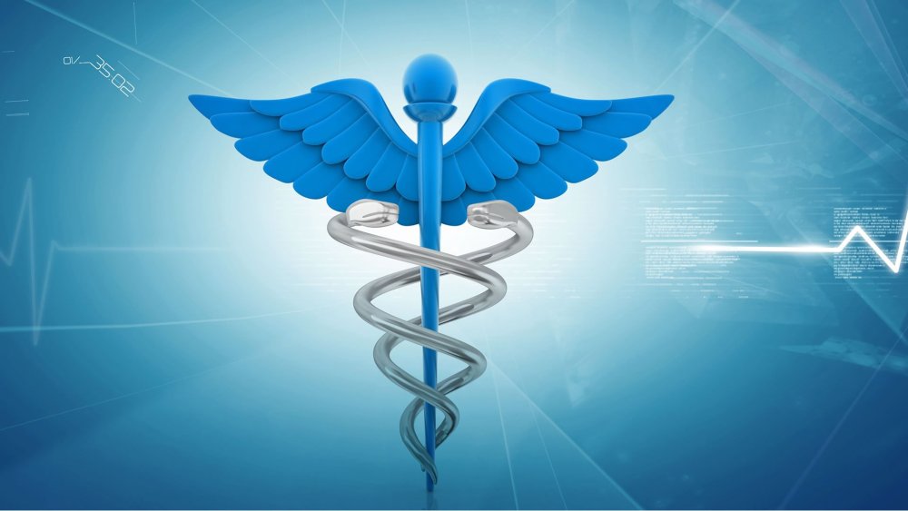 Эмблема медицины красивая