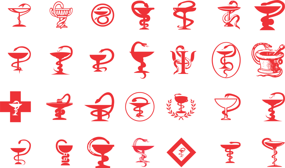 Эмблема медицины хирургам