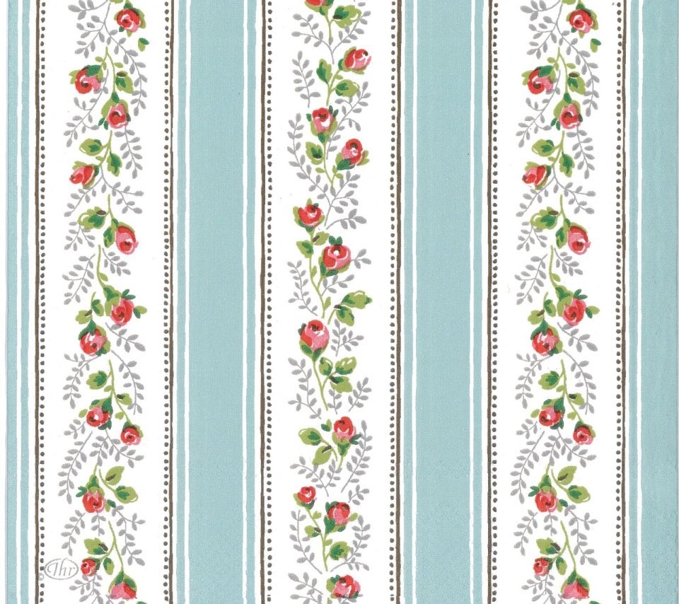 Цветные бордюры для декупажа