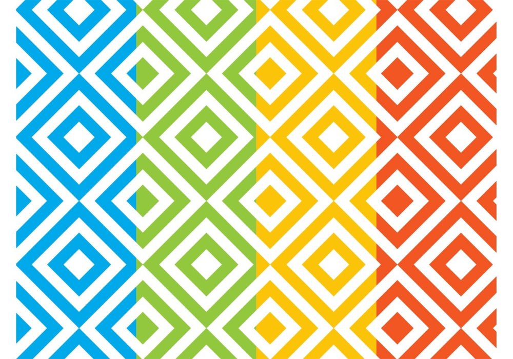 Разноцветные узоры