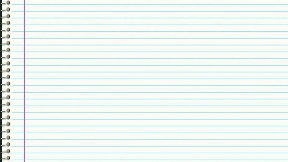 Тетрадный лист в линейку текстура